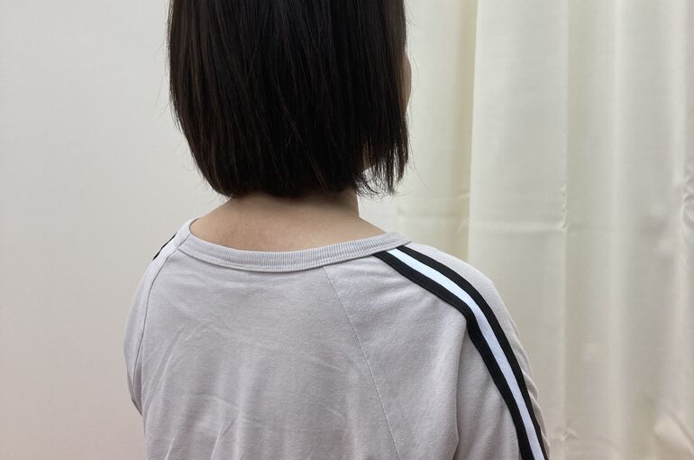 患者様後ろ姿