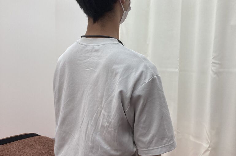 患者様後ろ姿