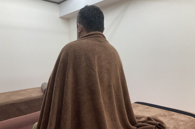 患者様後ろ姿