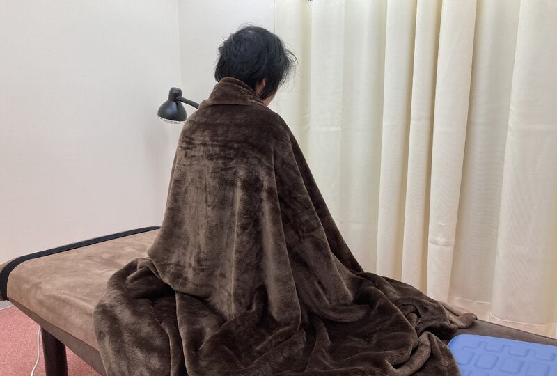 患者様後ろ姿